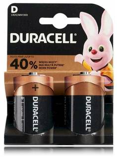 Батарейка R20 Duracell 2 Шт. DURACELL арт. 11037