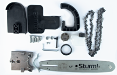 AGCS12-01 Насадка Цепная пила на УШМ 12 Sturm!