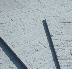 Негорючая плита Согрей Белый кирпич 1200х600х9 мм