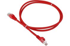 Патч-корд RJ45 - RJ45, 4 пары, UTP, категория 5е, 3 м, красный, LANMASTER LAN-45-45-3.0-RD No Brand