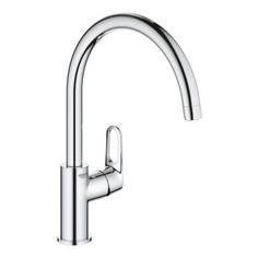 Смеситель для кухонной мойки GROHE Start Flow с высоким C-изливом, хром (31555001)