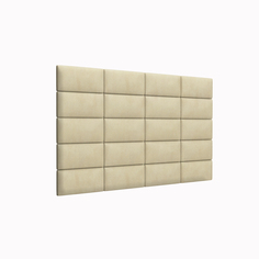 Мягкие обои Alcantara Peach 15х30 см 4 шт. Tartilla