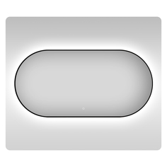 Влагостойкое зеркало с подсветкой для ванной Wellsee 7 Rays Spectrum 172201550, 100х55 см