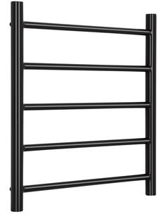 Полотенцесушитель водяной Vimarr Briz 500х600 лесенка, с фитингами в комплекте черный