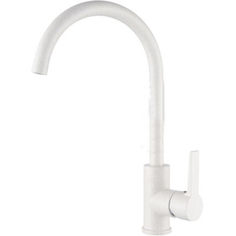 К14084W Смеситель Кухня GERHANS d-35 Макси (молочный) на гайке