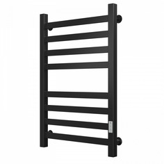 Полотенцесушитель электрический Маргроид Хелми 80х50, П(4+4), с таймером, черный