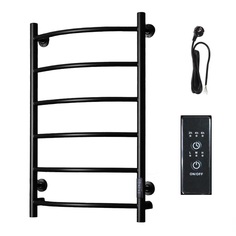 Полотенцесушитель электрический Пэк сп 5 80х50 черный ВГП Тругор