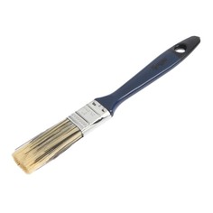 Кисть плоская ТУНДРА, искусственная щетина, пластиковая рукоятка, 1", 25 мм Tundra