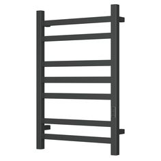 Полотенцесушитель электрический профильный BAU Hotel 50х80, 7 планок, универсальный Bauedge