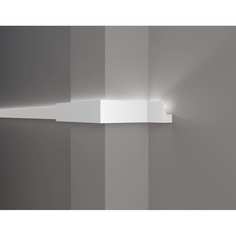 Decor-Dizayn Карниз потолочный ударопрочный влагостойкий под LED подсветку 40Х25Х2000мм DD
