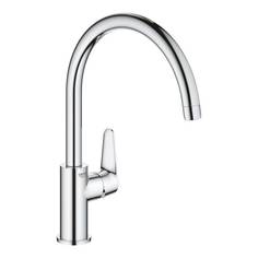 Смеситель для кухонной мойки GROHE Start Curve с высоким C-изливом, хром (31554001)