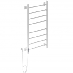 Полотенцесушитель электрический Ника Step-3 80/40 белый подключение справа Nika