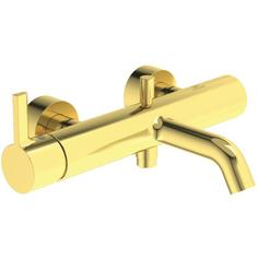 Смеситель для ванны Ideal Standard JOY настенный, шлифованное золото BC786A2