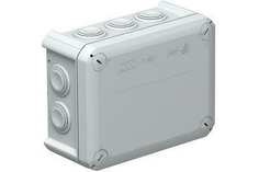 OBO Bettermann Коробка распределительная 150х116х67мм IP66 T 100 10х25 свет. сер. 2007077