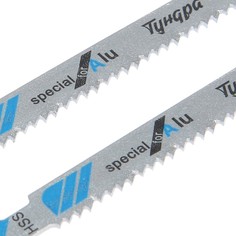 Пилки для лобзиков ТУНДРА, по цветным металлам, HSS, 50/75 х 3 мм, 2 шт. Tundra