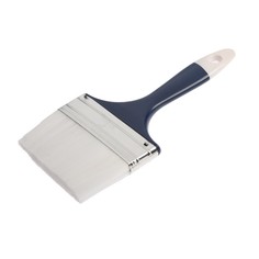 Кисть плоская ТУНДРА, искусственная щетина, пластиковая рукоятка, 4", 100 мм Tundra
