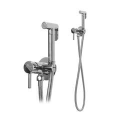 Смеситель встраиваемый с гигиеническим душем Grocenberg GB001 Хром