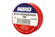 ABRO Изолента 19мм x 10м красная (ABRO)