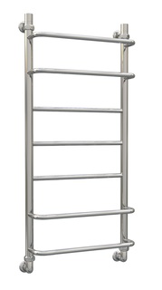 Полотенцесушитель водяной Aquanerzh скоба прямая 1000х400, нержавеющая сталь, лесенка