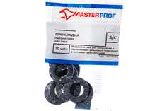 MasterProf Прокладка паронитовая для газа 3/4" 10 шт. ИС.130393