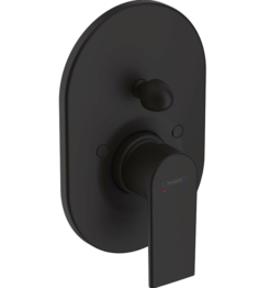 Смеситель для душа, Hansgrohe, Vernis, цвет-черный матовый, 71458670