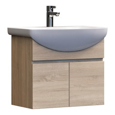 Тумба под раковину Vigo Wing 600 мм подвесная дуб сонома (tp.WIN.BAL.60.2D)
