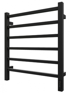 Полотенцесушитель электрический Grois Alex 500x600 универсальный черный матовый