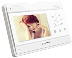 Монитор видеодомофона Тантос TANTOS LILU, 4.3" (белый)