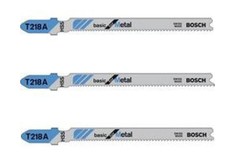 Пилки для лобзика Bosch по металлу (67 мм; 3 шт.) T218A 2.608.631.672