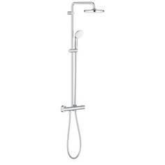 Душевая система GROHE Bau System 210, с термостатическим смесителем, хром (26699000)