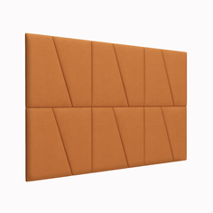 Мягкие обои Velour Orange 50х50DL см 2 шт. Tartilla
