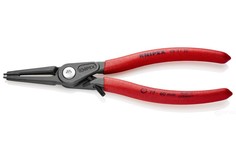 Щипцы прециз. для внутр. стопорн. колец, с ограничит., прям. губки, посад. размер d 19-60 Knipex