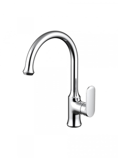 Смеситель для кухни Bravat OPAL с высоким поворотным изливом F7125183CP-RUS