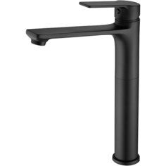 Смеситель для раковины ESKO Singapore Black SB 25 черный, высокий излив ЕСКО