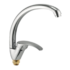 Кухонный смеситель с боковой ручкой на гайке OUTE T20513В