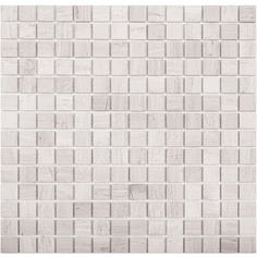 Мозаика Starmosaic Grey Polished серый мрамор 305х305х4 мм полированная