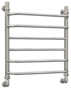 Полотенцесушитель водяной Aquanerzh трапеция прямая 600х600, нержавеющая сталь, хром