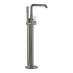 Смеситель для ванны GROHE Essence+, внешняя часть, темный графит матовый (23491AL1)
