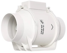 Вентилятор канальный Soler&Palau TD-160/100 N SILENT, 100 мм, малошумный, серый S&P