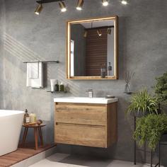 Brevita Dallas - 70 Тумба подвесная 2 ящ. ДСП (Дуб Галифакс) DAL-01070-074П