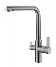 Смеситель Belbagno BB-LAM57-IN для кухни с краном для питьевой воды, нержавеющая сталь, ис