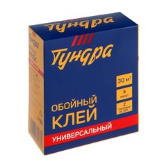 Клей обойный ТУНДРА, универсальный, коробка, 200 г Tundra