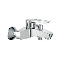 Смеситель для ванны с коротким изливом Maxonor MN6066 переключатель шток, хром