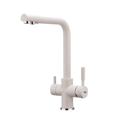 Смеситель для кухни Frap H52 F4352, рычажный молочный