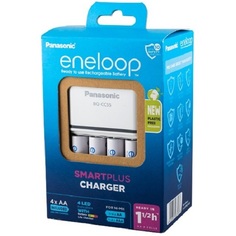 Зарядное устройство Eneloop Smart-Quick Charger 4 слота + 4 аккумулятора AA 2000мА/ч K-KJ5 Panasonic