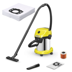 Пылесос Karcher WD 3 S V-17/4/20 1.628-135 + 5 фильтр-мешков