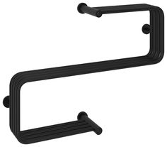 Водяной полотенцесушитель Сунержа Фабула 500х700 Матовый чёрный