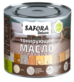 Масло для дерева с воском SAFORA, цвет СОСНА