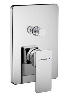 Смеситель встраиваемый Bravat Phillis PB856101CP-2-ENG для ванны с душем