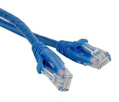 Патч-корд RJ45 - RJ45, 4 пары, UTP, категория 5е, 0.5 м, синий, TWT TWT-45-45-0.5-BL No Brand